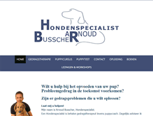Tablet Screenshot of hondenspecialist.nl